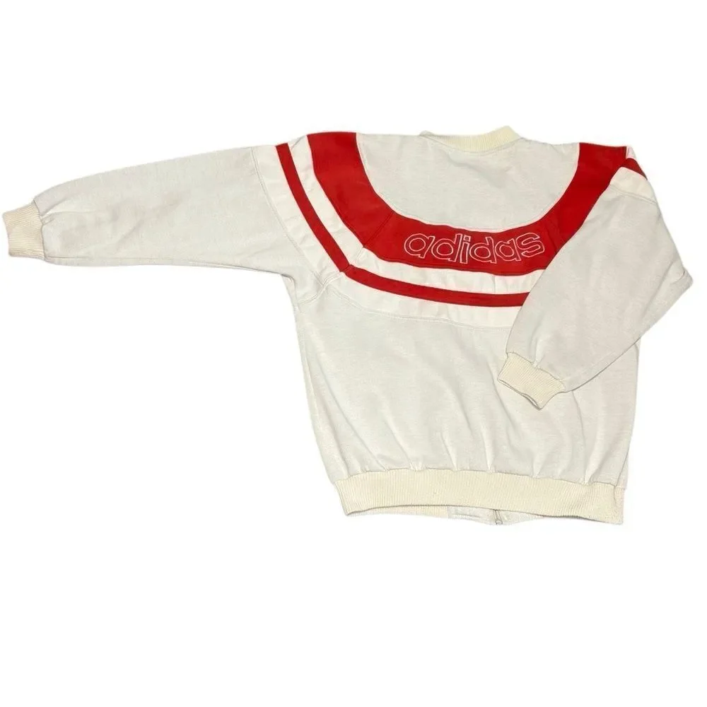 Adidas Vintage 1980s Sweatshirt. Probably Sz XL. See Measurements in Pictures.